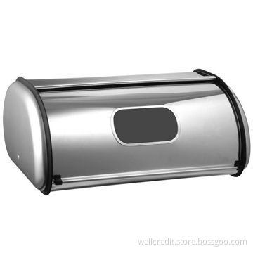 Stainless Steel Bread Box, Customized Logo